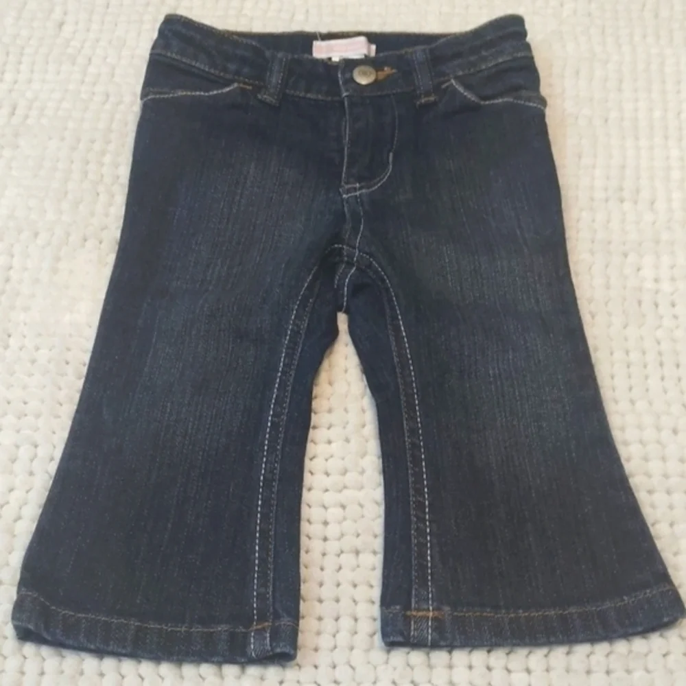 Infant Bootcut Old Navy Denim Blue Bootcut Flare Jeans Size 6/12M EUC #C24